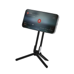 Opvouwbare telefoonhouder met karabijnhaak, meerdere hoogte vierde weergave