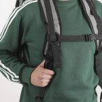 Opvouwbare telefoonhouder met karabijnhaak, meerdere hoogte sfeerweergave