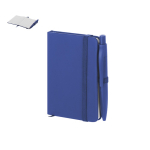 A7-notitieboekje met synthetische kaft en bijpassende pen