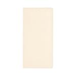 A5 gelinieerd notitieboek met harde kaft en binnenvak kleur naturel  negende weergave