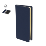 A5 gelinieerd notitieboek met harde kaft en binnenvak