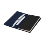 A5 gelinieerd notitieboek met harde kaft en binnenvak tweede weergave
