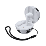 Oortes in etui in de vorm van een bal met draaglus tweede weergave