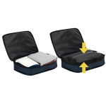 Reisrugzak met geïntegreerde vacuümpomp en trolleyband vijfde weergave