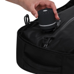 Reisrugzak met geïntegreerde vacuümpomp en trolleyband achtste weergave