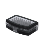 Gereedschapset met kunststof etui en magnetische bits derde weergave