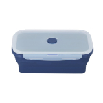Opvouwbare lunchbox met doorschijnend deksel 1,2 L kleur blauw  negende weergave