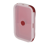 Opvouwbare lunchbox met doorschijnend deksel 1,2 L derde weergave