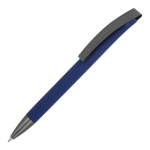 Plastic draaibalpen met zachte afwerking en blauwe inkt kleur donkerblauw derde weergave