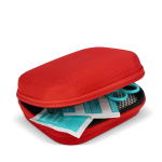 EHBO-kit in zachte rubberen etui volgens EU-norm kleur rood