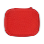 EHBO-kit in zachte rubberen etui volgens EU-norm kleur rood derde weergave