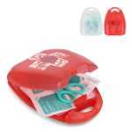 Compacte EHBO-set 10-delig in kunststof etui