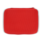 EHBO-kit met zachte rubberen etui met EU-certificaat kleur rood vierde weergave