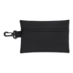 EHBO-set in polyester tas, 14-delig kleur zwart derde weergave