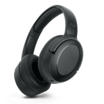 Koptelefoon met oorkussens en microfoon met mute-functie kleur zwart tweede weergave