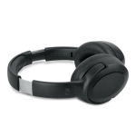 Koptelefoon met oorkussens en microfoon met mute-functie kleur zwart derde weergave