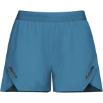 Ademende dames polyester hardloopshort 110 g/m² Roly Direct Stratos kleur grijsachtig blauw eerste gebruiksweergave