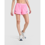 Ademende dames polyester hardloopshort 110 g/m² Roly Direct Stratos kleur rose paztel eerste gebruiksweergave
