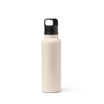 Thermosfles van roestvrij staal met drukknopdop 750ml kleur beige tweede weergave