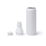 Thermosfles van roestvrij staal met dubbele opening 550ml kleur rood detailweergave 1