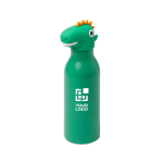 Thermosfles met kinderdesign en dop met dierenkop 450ml hoofdweergave