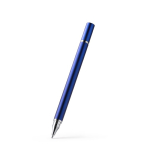 2-in-1 pen met afwerking, oneindig potlood en blauwe inkt kleur rood eerste gebruiksweergave