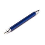 2-in-1 pen met afwerking, oneindig potlood en blauwe inkt kleur koningsblauw detailweergave 3