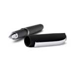 Rollerpen van plastic met matte afwerking en blauwe gelinkt kleur zwart detailweergave 2