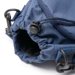 Eco kunstof flessendraagtas met verstelbare sluiting 2,5 L kleur koningsblauw detailweergave 1