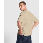 Unisex oversized katoenen T-shirt 270 g/m² Roly Direct Chow kleur wit detailweergave 3