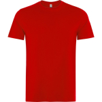 Unisex katoenen T-shirt met korte mouwen 180 g/m² Roly Direct Kutta kleur rood eerste gebruiksweergave