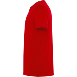 Unisex katoenen T-shirt met korte mouwen 180 g/m² Roly Direct Kutta kleur rood