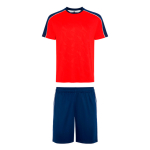 Unisex sportset korte mouw polyester 140 g/m2 Roly Direct kleur rood eerste gebruiksweergave