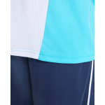 Unisex sportset korte mouw polyester 140 g/m2 Roly Direct kleur turkoois