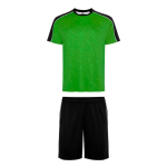 Unisex sportset korte mouw polyester 140 g/m2 Roly Direct kleur tropisch groen eerste gebruiksweergave