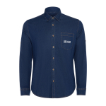 Denim katoenen stretch overhemd 210 g/m² Roly Direct Lujan hoofdweergave