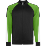 Unisex sportjack van polyester met rits 210 g/m² Roly Direct Gladius kleur groen tweede weergave