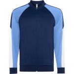 Unisex sportjack van polyester met rits 210 g/m² Roly Direct Gladius kleur lichtblauw tweede weergave