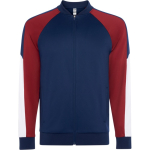 Unisex sportjack van polyester met rits 210 g/m² Roly Direct Gladius kleur granaat tweede weergave
