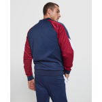 Unisex sportjack van polyester met rits 210 g/m² Roly Direct Gladius kleur granaat detailweergave 1