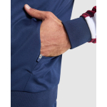 Unisex sportjack van polyester met rits 210 g/m² Roly Direct Gladius kleur granaat detailweergave 2