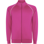 Unisex sporthoodie met hoge kraag 210g/m2 Roly Direct Valier kleur neon roze eerste gebruiksweergave