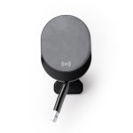 Draadloze autolader met oprolbare Type C-kabel 15W kleur zwart tweede weergave