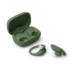 Draadloze oordopjes met touchscreen en IPX6-waterdichtheid kleur wit detailweergave 2