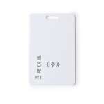 Waterbestendige en oplaadbare kaarttracker tegen verlies kleur wit detailweergave 2