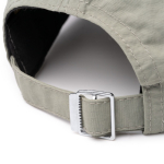 Nylon pet met 6 panelen, verstelbare sluiting en zweetband kleur zwart detailweergave 3