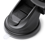 Verstelbare autohouder voor smartphone met draadloze oplader kleur zwart detailweergave 4