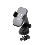 Verstelbare autohouder voor smartphone met draadloze oplader hoofdweergave