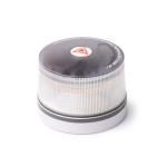 Gekeurde V16-noodlamp met geolocatie en ledlicht, bereik 1km kleur wit eerste gebruiksweergave