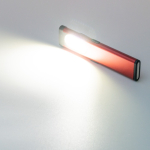 Ultraplatte dubbele zaklamp met magneet en clip, 3 standen kleur rood detailweergave 5